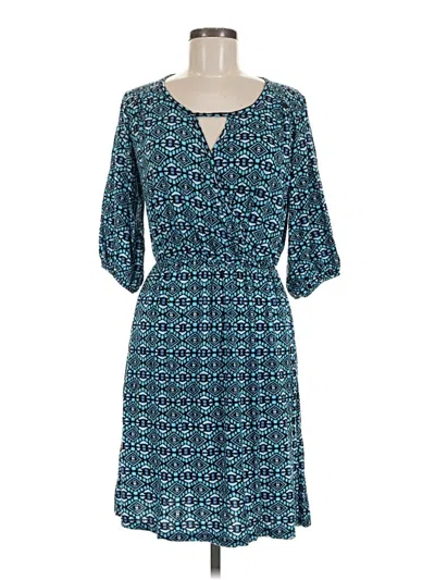 Pre-owned Gilli Casual Dress In Teal