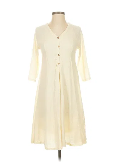 Pre-owned Gilli Casual Dress In White