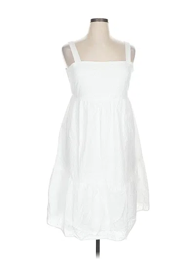 Pre-owned Gilli Casual Dress In White