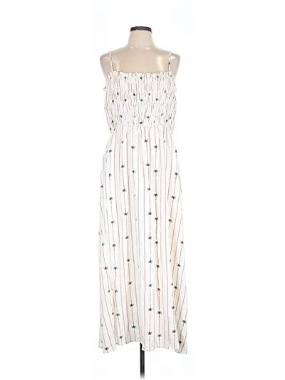 Pre-owned Gilli Casual Dress In White