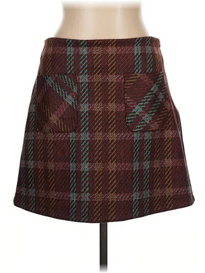Pre-owned Gilli Casual Skirt In Brown