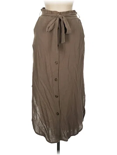 Pre-owned Gilli Casual Skirt In Brown