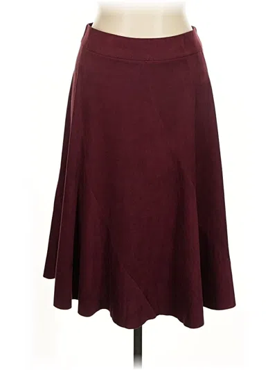 Pre-owned Gilli Casual Skirt In Burgundy