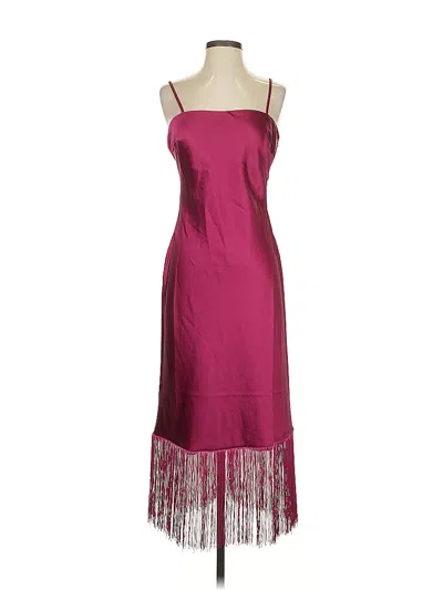 Pre-owned Gilli Cocktail Dress In Burgundy