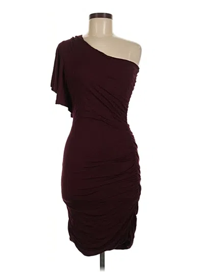Pre-owned Gilli Cocktail Dress In Burgundy