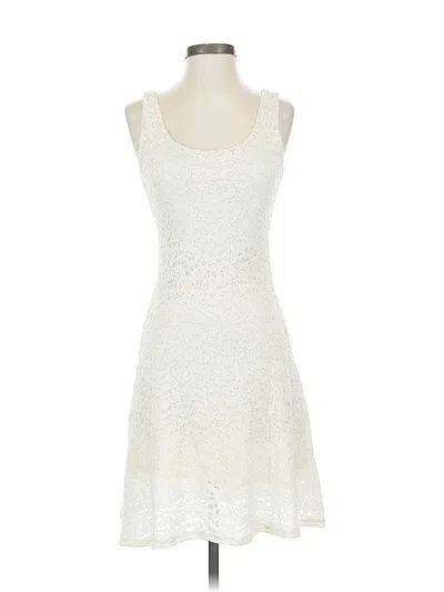 Pre-owned Gilli Cocktail Dress In White