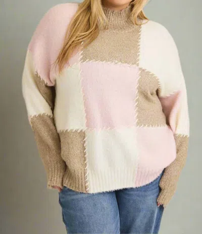 Gilli Colorblock Oversized Sweater - Plus In Multi