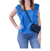 Gilli Harlee Top In Blue In Blue