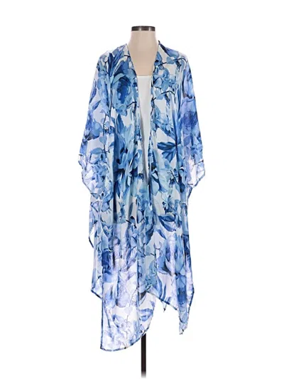Pre-owned Gilli Kimono In Blue