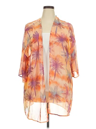 Pre-owned Gilli Kimono In Orange