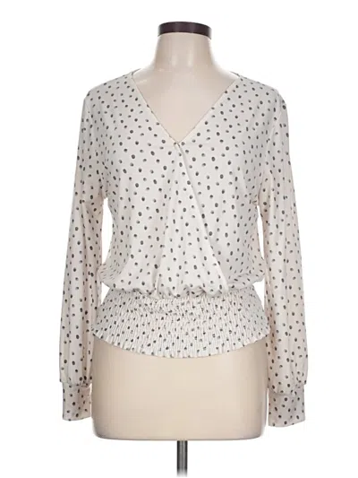 Pre-owned Gilli Long Sleeve T-shirt In Ivory