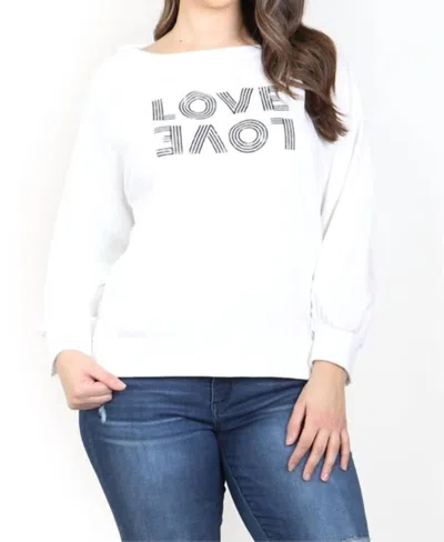 Gilli Love Print In White