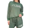 Gilli Out Of Office Sweatshirt In Green In Green