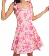 Gilli Paulina Dress In Pink/white In Pink