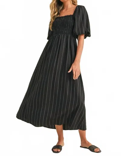 Gilli Perrie Midi Dress In Black