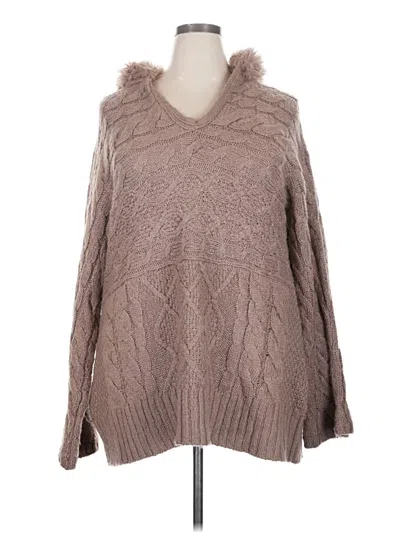 Pre-owned Gilli Pullover Sweater In Brown
