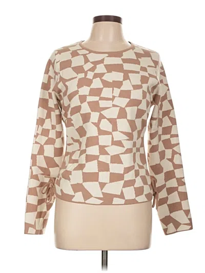 Pre-owned Gilli Pullover Sweater In Brown