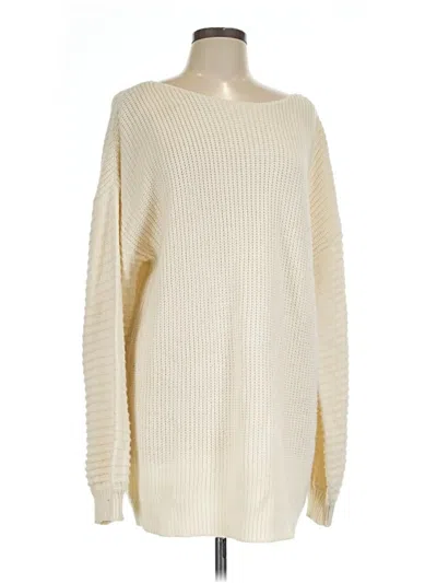 Pre-owned Gilli Pullover Sweater In Ivory