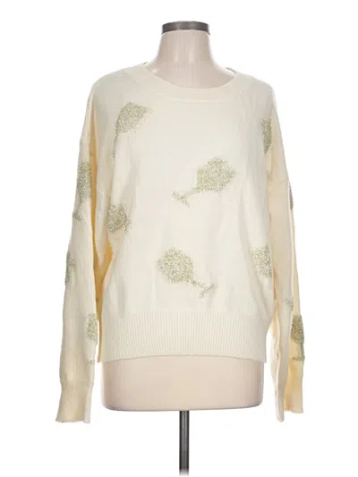 Pre-owned Gilli Pullover Sweater In Ivory
