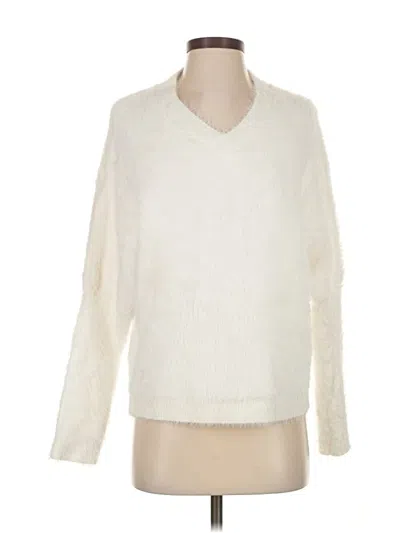 Pre-owned Gilli Pullover Sweater In White