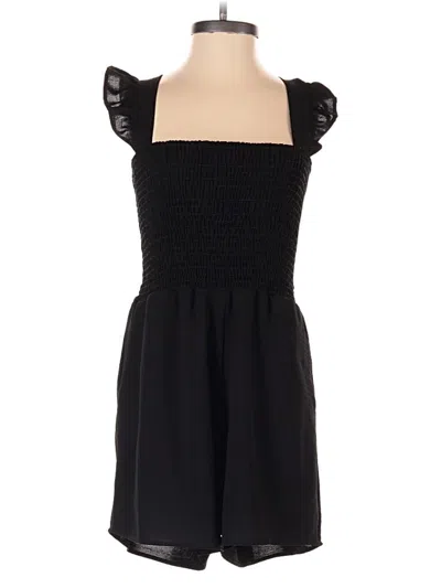 Pre-owned Gilli Romper In Black