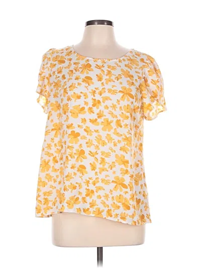 Pre-owned Gilli Short Sleeve T-shirt In Yellow