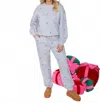 Gilli Ski Embroidered Sweat Set In Grey