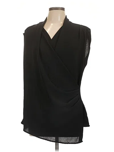 Pre-owned Gilli Sleeveless Blouse In Black