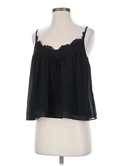 Pre-owned Gilli Sleeveless Blouse In Black