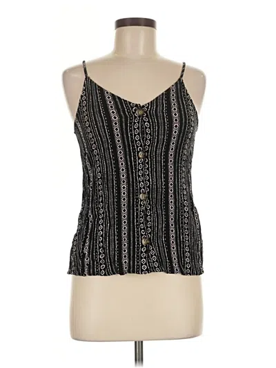 Pre-owned Gilli Sleeveless Blouse In Black