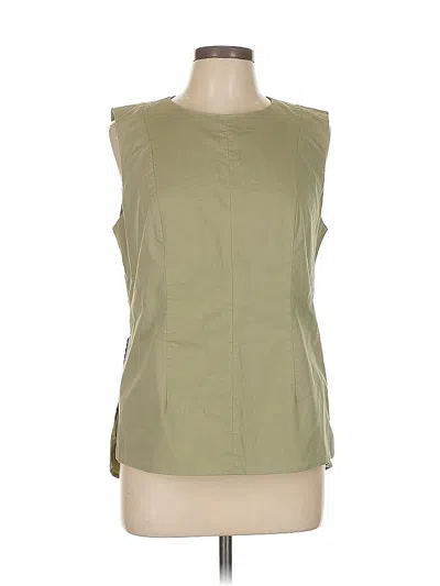 Pre-owned Gilli Sleeveless Blouse In Green