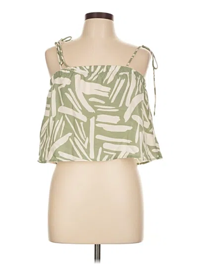 Pre-owned Gilli Sleeveless Blouse In Green