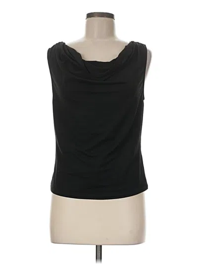 Pre-owned Gilli Sleeveless Top Black Cowl Neck Tops