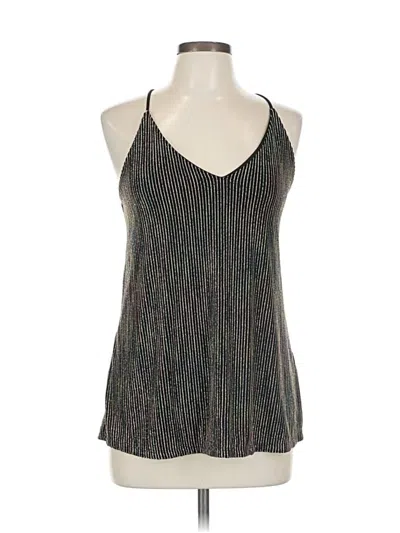 Pre-owned Gilli Sleeveless Top Gray Halter Neckline Tops