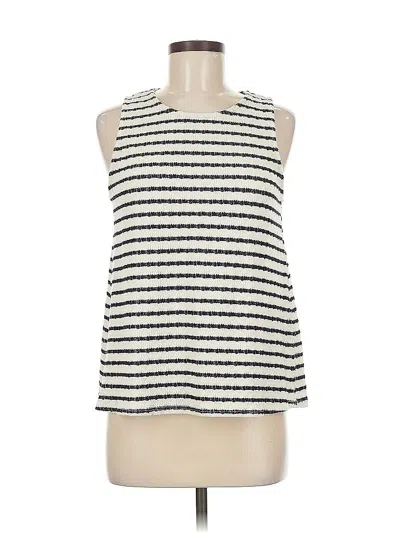 Pre-owned Gilli Sleeveless Top Ivory Halter Neckline Tops In White