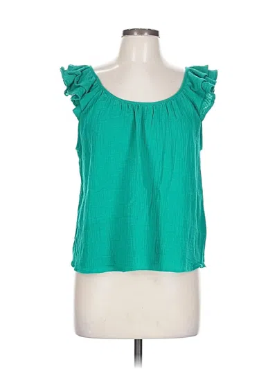 Pre-owned Gilli Sleeveless T-shirt In Green