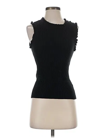 Pre-owned Gilli Sweater Vest In Black