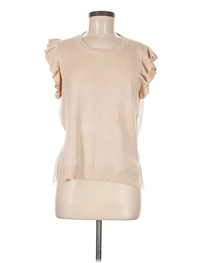 Pre-owned Gilli Sweater Vest In Brown