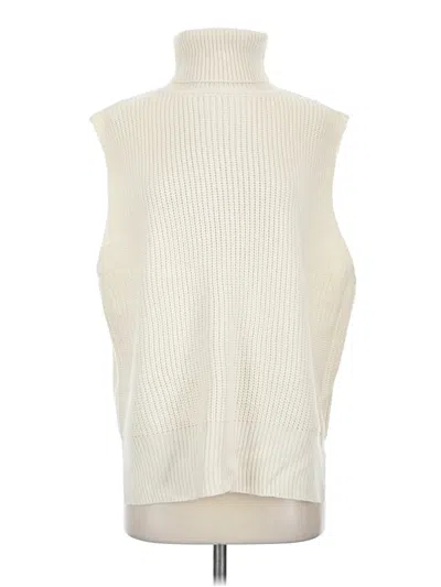 Pre-owned Gilli Sweater Vest In Ivory