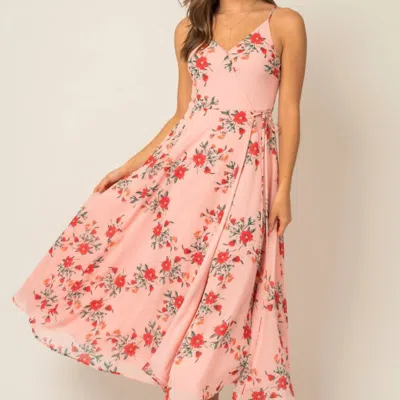 Gilli Sweet Thing Dress In Blush Floral In Pink