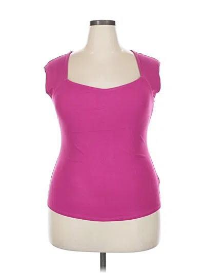 Pre-owned Gilli Tank Top Pink Sweetheart Neckline Tops