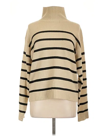 Pre-owned Gilli Turtleneck Sweater In Brown