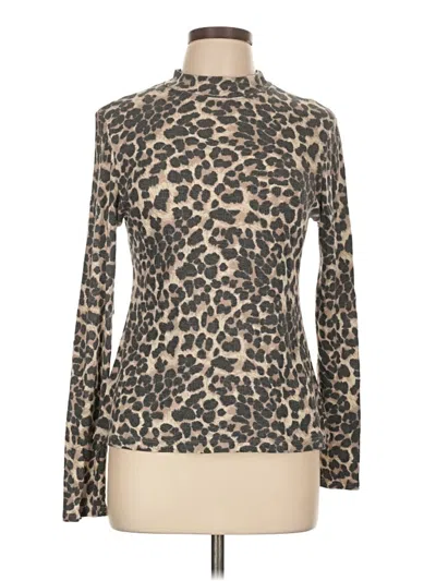 Pre-owned Gilli Turtleneck Sweater In Brown