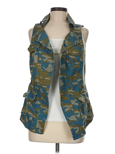 Pre-owned Gilli Vest In Green