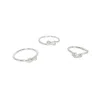 Gillian Trask Women's Life In Circle Stackable Ring - Sterling Silver