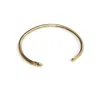 Gillian Trask Women's Silver / Gold Six G Cuff - Gold Vermeil
