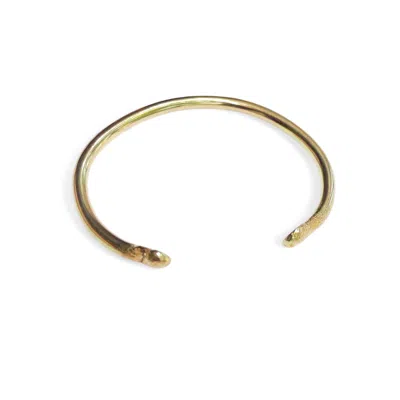 Gillian Trask Women's Silver / Gold Six G Cuff - Gold Vermeil