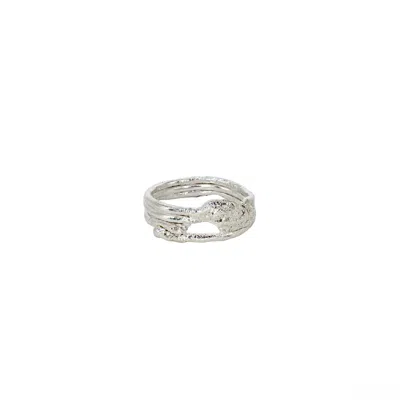 Gillian Trask Women's Triple Ring - Sterling Silver