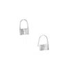 Gillian Trask Women's Unlocked Earrings - Small - Sterling Silver