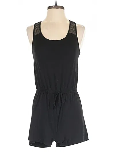 Pre-owned Gilligan & O'malley Romper In Black